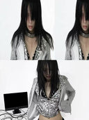 Silver Leopord Sweatshirt image 11