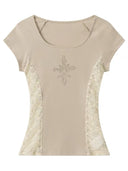 Retro Grace U-Neck Tee image 2