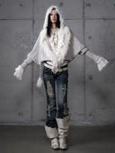 Shibuya Cowl Neck Hoodie image 6