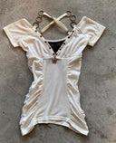 V-neck fitted T-shirt image 0