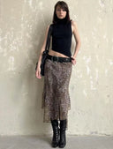 Safari Breeze Midi Skirt image 7