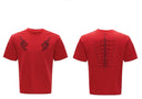 Embroidered Rivet Pattern Cotton T-shirt image 9