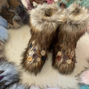 Fox Fur Snow Boots image 11