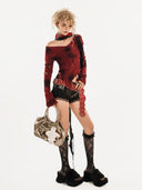 Spray-painted Pattern Sweater image 3