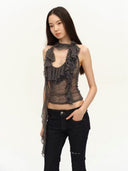 Lace Embrace Halter Top image 5