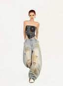 Rebel Vixen Flared Jeans（giving a scarves） image 3