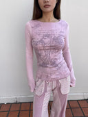 Angelic Print Base Layer Top image 0