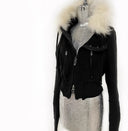 Fur Zip Hood Jacket image 4