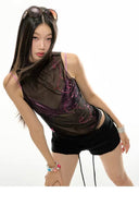 Mesh Sleeveless Tank Top image 13