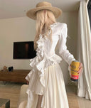 French Ruffle Blouse image 0
