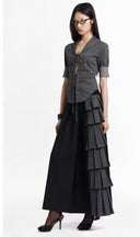 Short-Sleeve Tie-Front Blouse image 5
