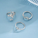 Starburst Couple Knuckle Ring image 9