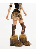 Wild Leopard Print Skirt image 7