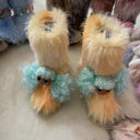 Fox Fur Snow Boots image 7