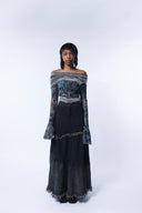 ClamDenim Maxi  Skirt image 2