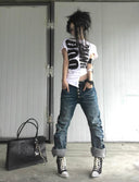 Whisker Bootcut Jeans image 12