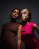 Byunli Pink / Brown Dress image 1