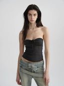 Duo-Tie Contour Corset Top image 1