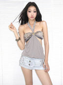 Blueprint Punk Tapestry Skort image 4