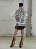 Cat Angel Painting Tee image 4