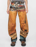 Multi-belt Printed Jeans image 6