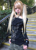 Layered Swing Neck Base Shirt image 0