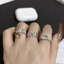 Starburst Couple Knuckle Ring image 1