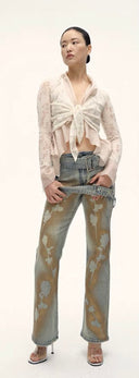 Wool-Blended Open-Front Shirt image 10