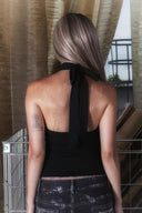 Black Framework Halter image 9