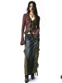 Victorian Grunge Ruffle Blouse image 1