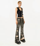 PU Leather Halter Neck Tank Top image 2
