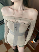 Aria Cross Corset Top image 5